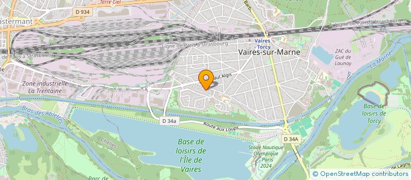 localisation de l'entreprise MADAME KARENE SEMAILLE  VAIRES-SUR-MARNE