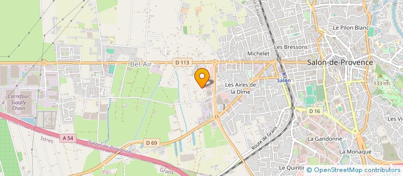 localisation de l'entreprise MADAME KARENE WALDNER  SALON-DE-PROVENCE