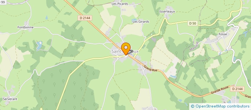 localisation de l'entreprise MADAME KARENNE GUEST  SAINT-GAL-SUR-SIOULE