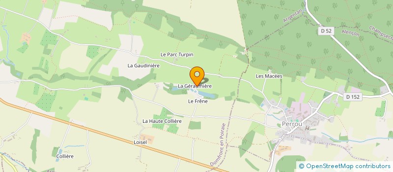 localisation de l'entreprise MADAME KARI SIDDAL CAROLINE à DOMFRONT-EN-POIRAIE