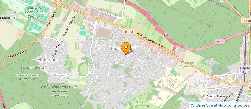 localisation de l'entreprise MADAME KARIANNE BREVICK  CHAMBOURCY