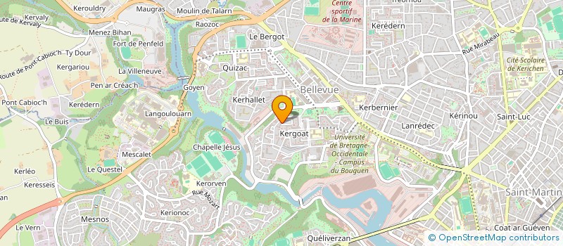 localisation de l'entreprise MADAME KARIDA ATTOUMANI à BREST