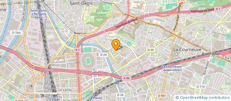 localisation de l'entreprise MADAME KARIDIA SANOGO à SAINT-DENIS