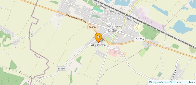 localisation de l'entreprise MADAME KARIDIA SOUMAHORO  VILLENEUVE-LA-GUYARD