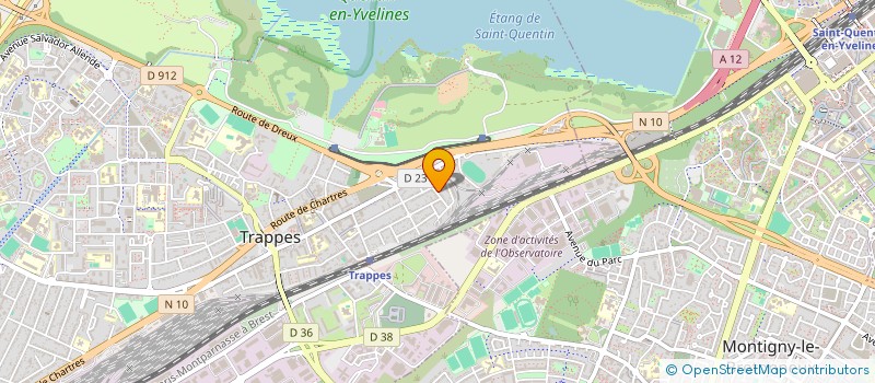 localisation de l'entreprise MADAME KARIDIATOU SORO  TRAPPES