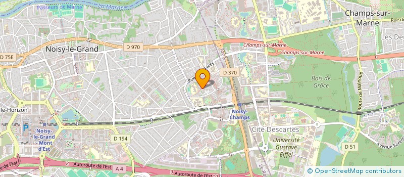 localisation de l'entreprise MADAME KARIDJA DIOMANDE à NOISY-LE-GRAND