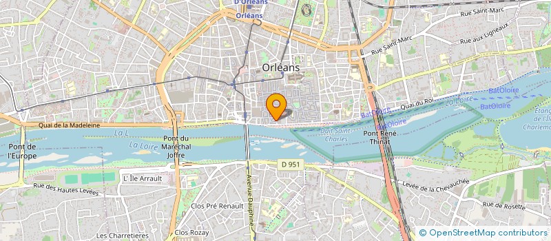 localisation de l'entreprise MADAME KARIDJA OUATTARA à ORLEANS