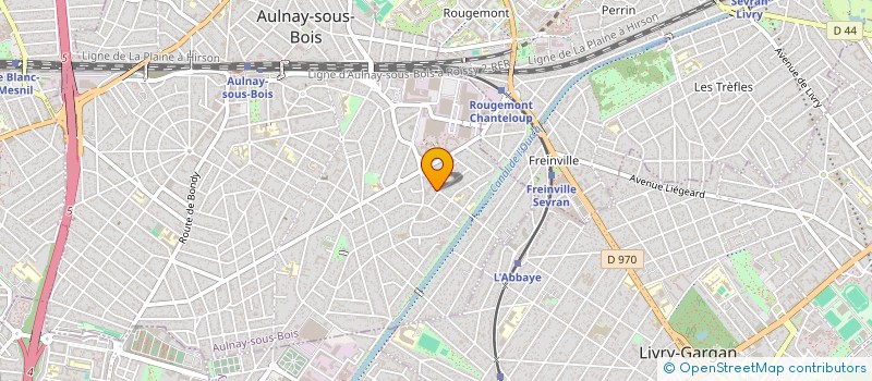 localisation de l'entreprise MADAME KARIDJA SANOGO  AULNAY-SOUS-BOIS