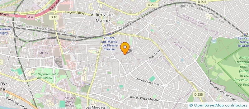 localisation de l'entreprise MADAME KARIDJA SANOGO  CHAMPIGNY-SUR-MARNE