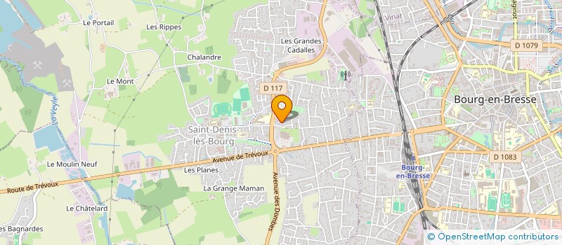 localisation de l'entreprise MADAME KARIM YOUSFI à SAINT-DENIS-LES-BOURG