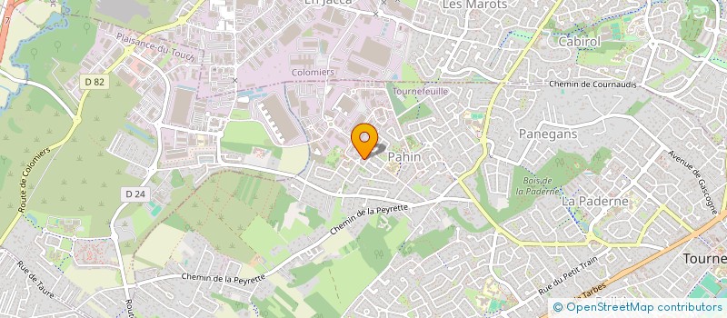 localisation de l'entreprise MADAME KARIMA ABDELMOUMENE  TOURNEFEUILLE