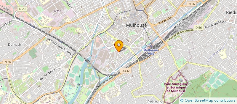 localisation de l'entreprise MADAME KARIMA AISSAOUI à MULHOUSE