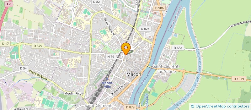 localisation de l'entreprise MADAME KARIMA AKKAOUI à MACON