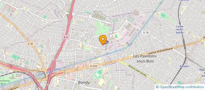 localisation de l'entreprise MADAME KARIMA ALILI  BONDY