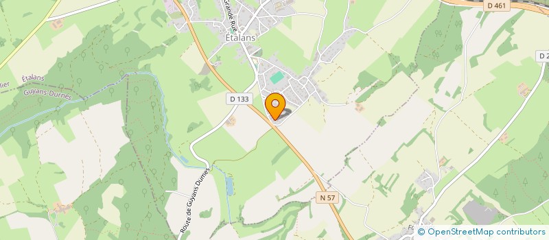 localisation de l'entreprise MADAME KARIMA AMAL  ETALANS