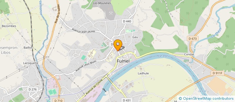 localisation de l'entreprise MADAME KARIMA AOUANI  FUMEL