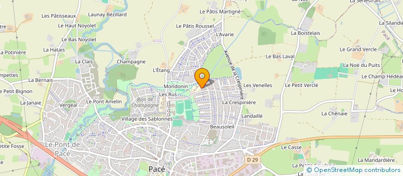 localisation de l'entreprise MADAME KARIMA AOUDIA à PACE
