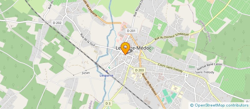 localisation de l'entreprise MADAME KARIMA BAHLOUL  LESPARRE-MEDOC