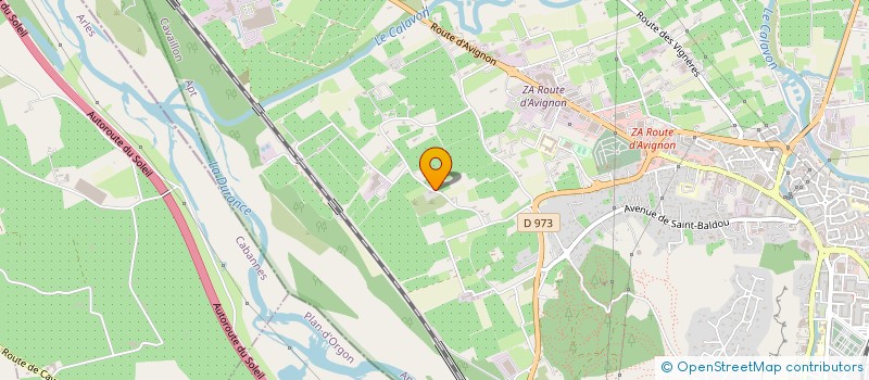 localisation de l'entreprise MADAME KARIMA BELATAR  CAVAILLON