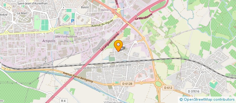 localisation de l'entreprise MADAME KARIMA BELKADI à VILLENEUVE-LES-BEZIERS