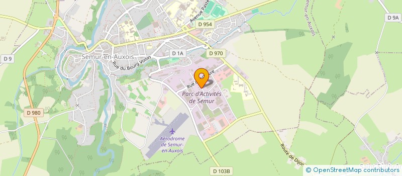 localisation de l'entreprise MADAME KARIMA BENABDELKADER  SEMUR-EN-AUXOIS