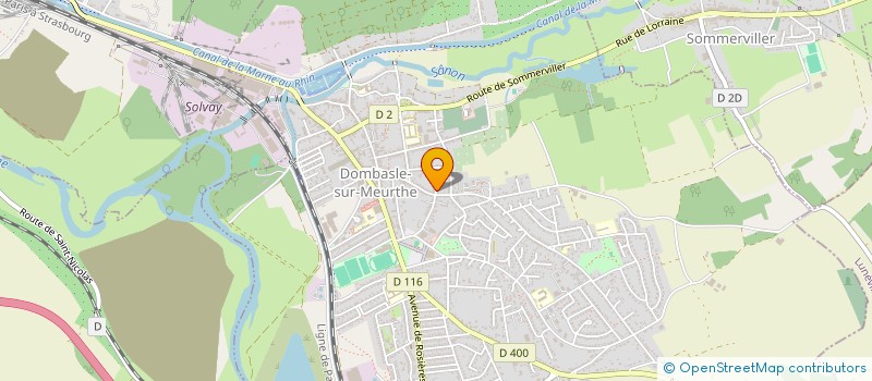 localisation de l'entreprise MADAME KARIMA BENAMMAR à DOMBASLE-SUR-MEURTHE