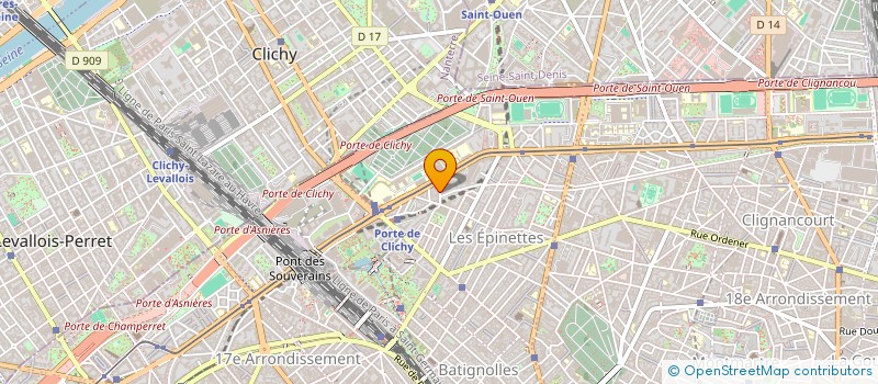 localisation de l'entreprise MADAME KARIMA BENCHABANE  PARIS