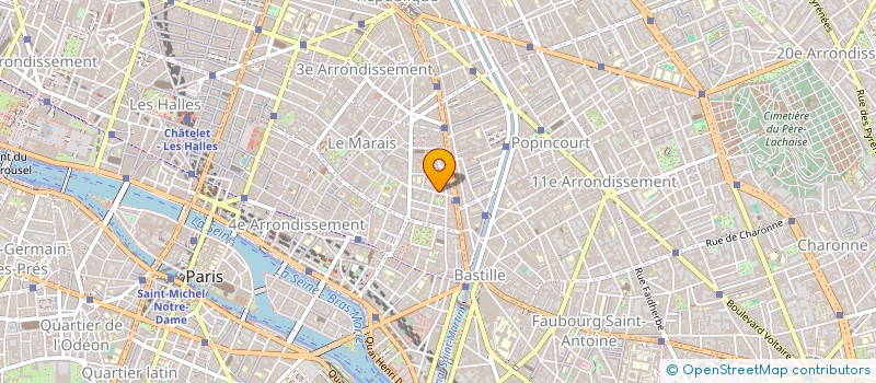 localisation de l'entreprise MADAME KARIMA BENCHEIKH  PARIS