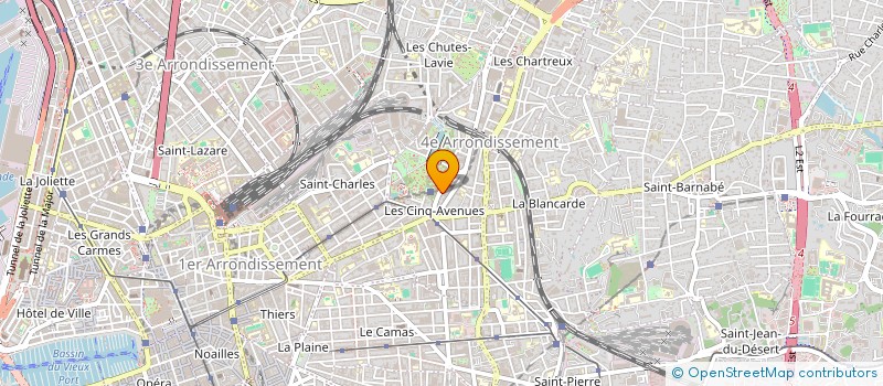 localisation de l'entreprise MADAME KARIMA BENHAMED à MARSEILLE