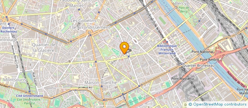 localisation de l'entreprise MADAME KARIMA BENNARI  PARIS