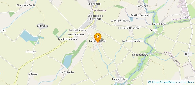 localisation de l'entreprise MADAME KARIMA BERNARD  MOUCHAMPS