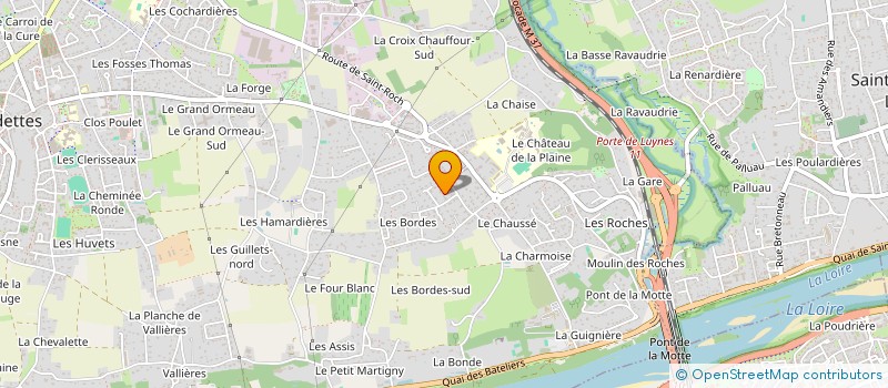 localisation de l'entreprise MADAME KARIMA BOUABDELLI  FONDETTES