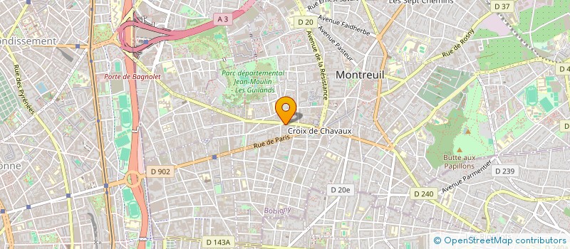 localisation de l'entreprise MADAME KARIMA BOUCHETA à MONTREUIL