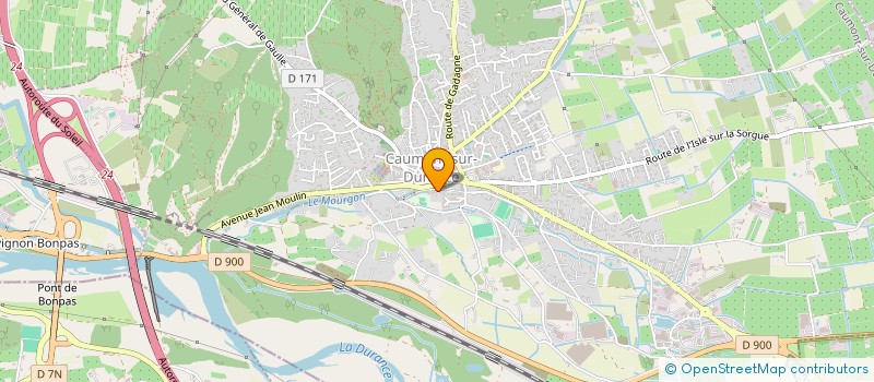 localisation de l'entreprise MADAME KARIMA BOUDJENAH  CAUMONT-SUR-DURANCE