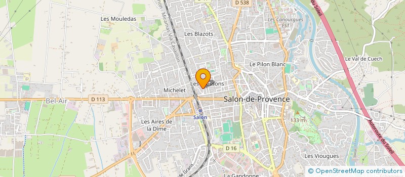 localisation de l'entreprise MADAME KARIMA BOURENANE à SALON-DE-PROVENCE