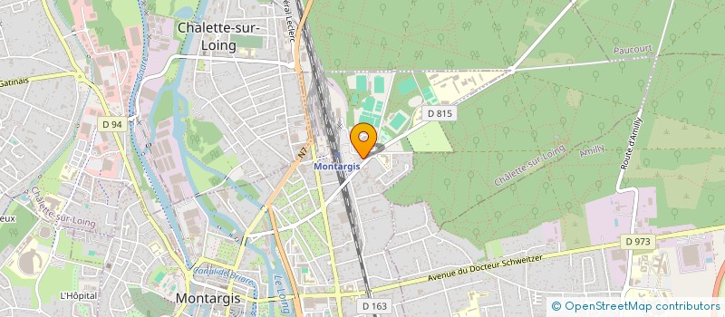 localisation de l'entreprise MADAME KARIMA BOURMDANE à MONTARGIS