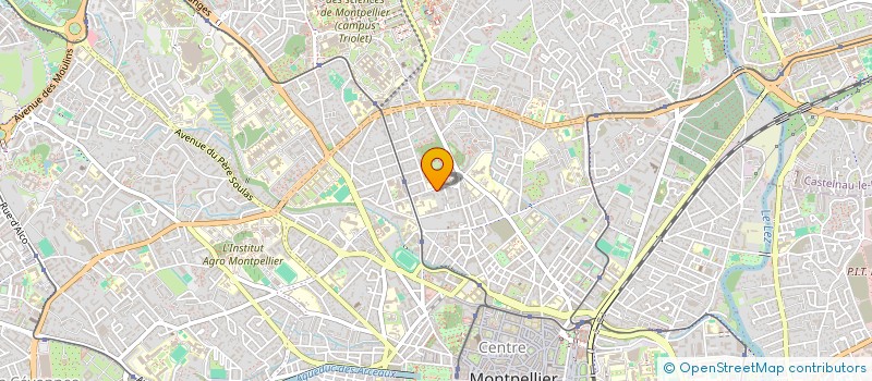 localisation de l'entreprise MADAME KARIMA BOUSSETTA à MONTPELLIER