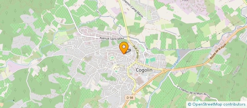 localisation de l'entreprise MADAME KARIMA CHAIB  COGOLIN