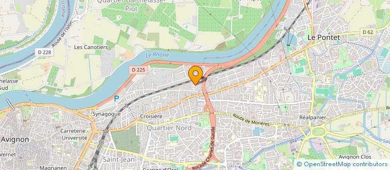 localisation de l'entreprise MADAME KARIMA CHARRAT  AVIGNON