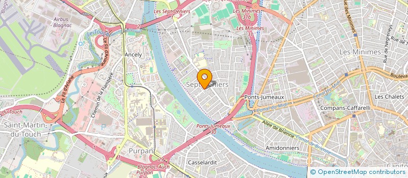 localisation de l'entreprise MADAME KARIMA DAOU à TOULOUSE