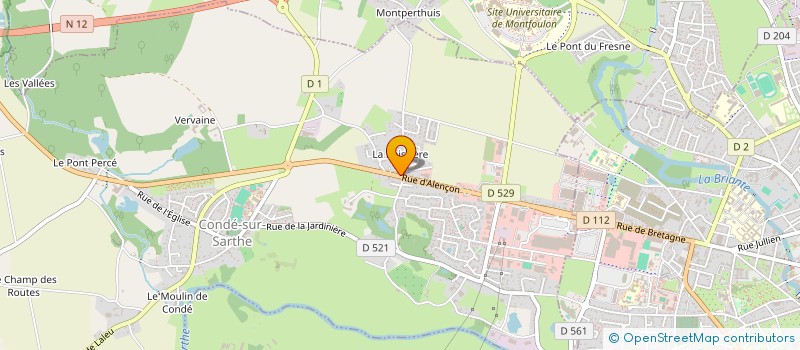 localisation de l'entreprise MADAME KARIMA EL ACHQAR à CONDE-SUR-SARTHE