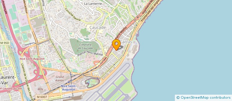 localisation de l'entreprise MADAME KARIMA EL FALEH à NICE