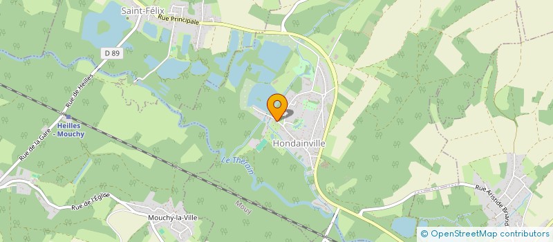 localisation de l'entreprise MADAME KARIMA EL HADDAOUI  HONDAINVILLE