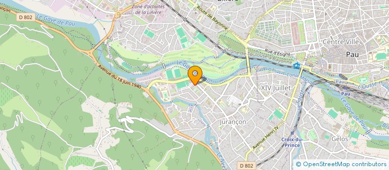 localisation de l'entreprise MADAME KARIMA EL HADRIOUI à JURANCON