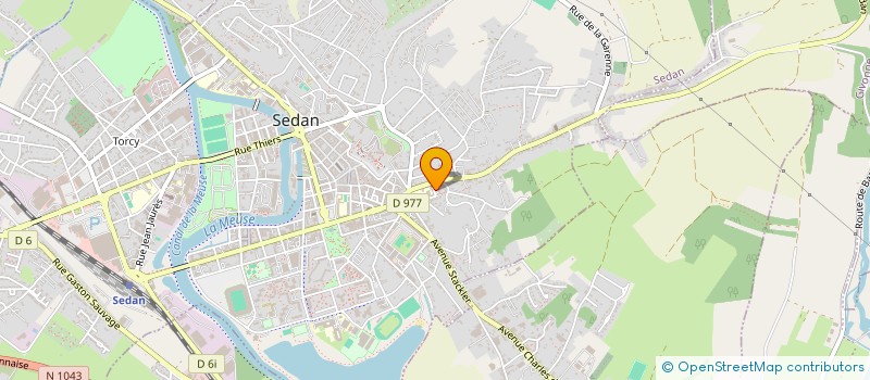 localisation de l'entreprise MADAME KARIMA EL MENOUNI  SEDAN