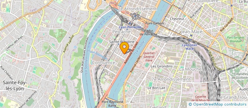 localisation de l'entreprise MADAME KARIMA ESSAFI  LYON