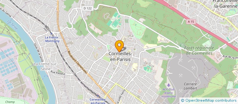 localisation de l'entreprise MADAME KARIMA FOUAL  CORMEILLES-EN-PARISIS