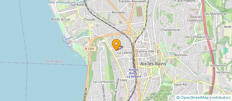 localisation de l'entreprise MADAME KARIMA GHARSALLI à AIX-LES-BAINS