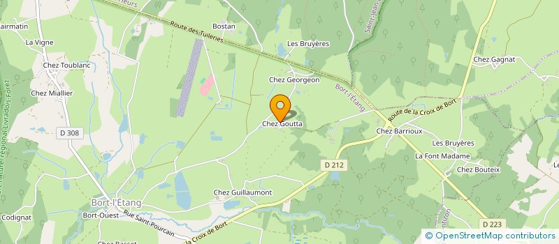 localisation de l'entreprise MADAME KARIMA GOURI  SAINT-JEAN-D HEURS