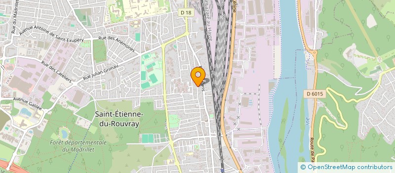 localisation de l'entreprise MADAME KARIMA HADAD  SAINT-ETIENNE-DU-ROUVRAY
